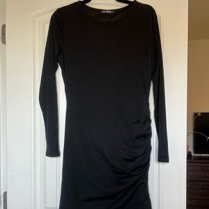 BTFBM Black Long Sleeve Bodycon Mini Dress Size Small